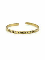 Breathe Cuff - Brass