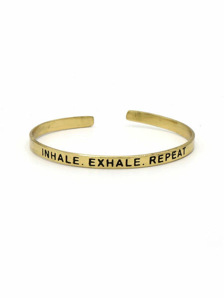 Breathe Cuff - Brass