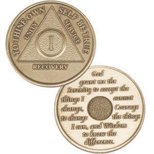 Bronze AA Medallion - Traditional 1-60 years