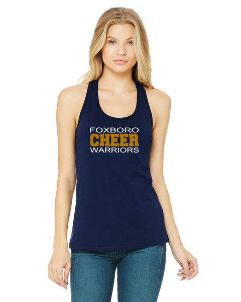 Cheer Ladies' Jersey Racerback Tank 6-22