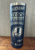 Foxboro Warriors Skinny Travel Tumbler 20 oz.