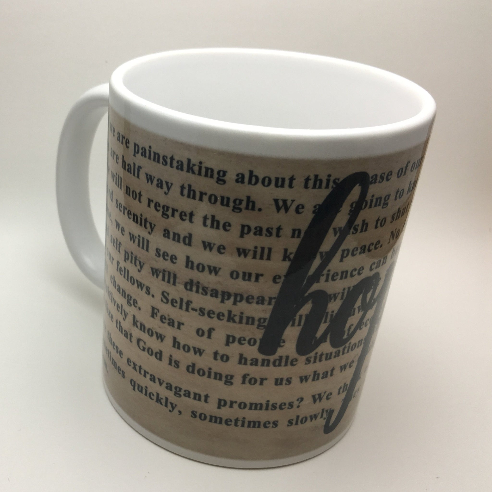 Hope Coffee Mug – A Warriors Heart