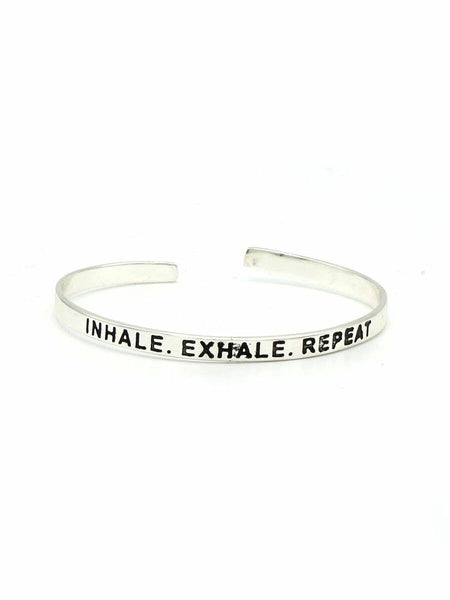 Breathe Cuff - Silver