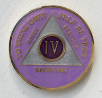 Fancy Medallion - AA - Lavender